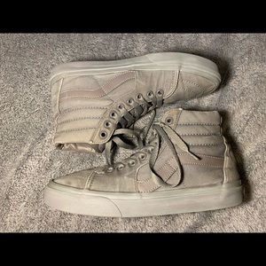classic gray sk-8 high vans